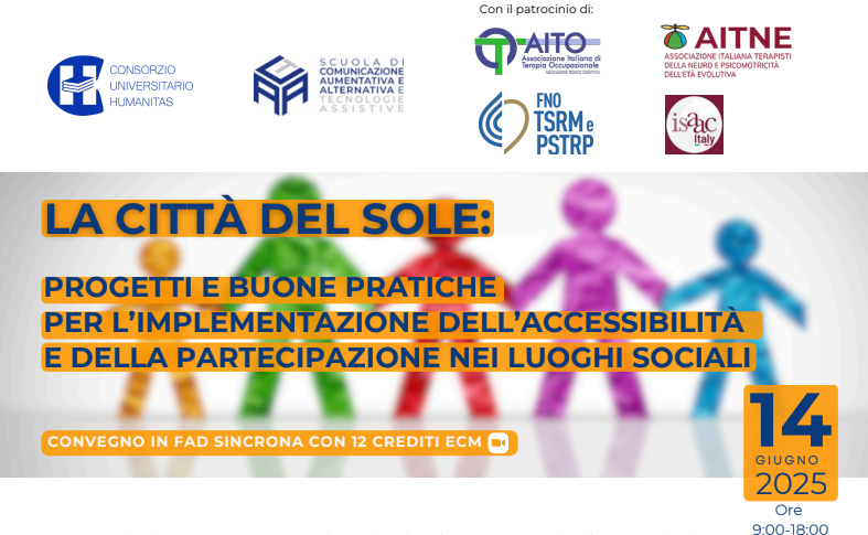 Convegno: LA CITTA’ DEL SOLE, Roma 14 giugno 2025