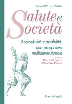 Salute e società: pubblicazione sulla rivista di Franco Angeli