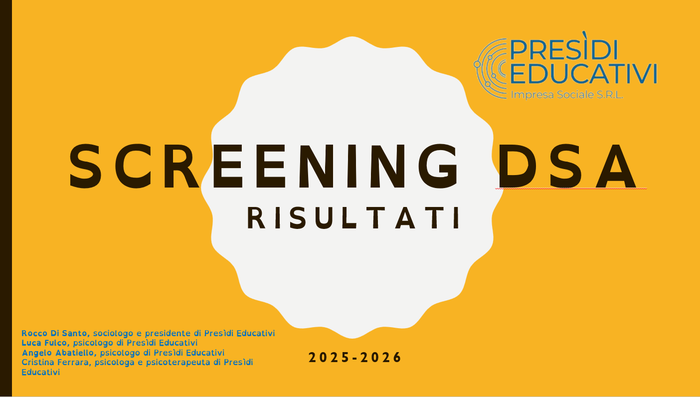 Screening DSA 2025-2026: presentati i risultati agli istituti IC1 e IC2 di Policoro
